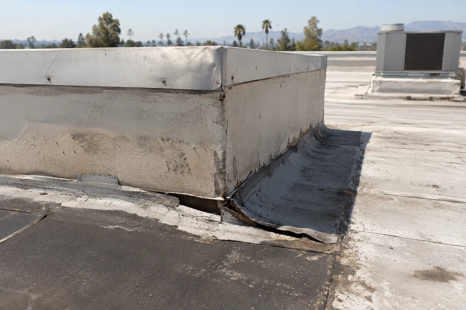 Flashing Failure Repair