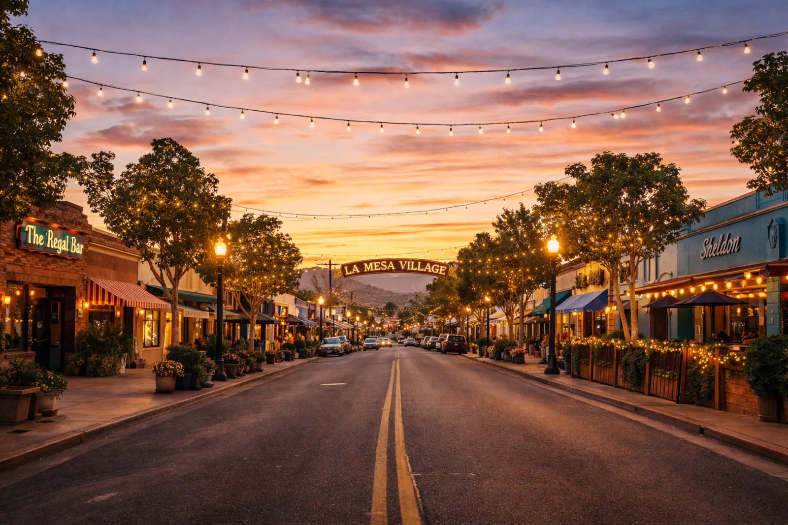 Commercial Roofing in Downtown La Mesa Village, La Mesa, CA