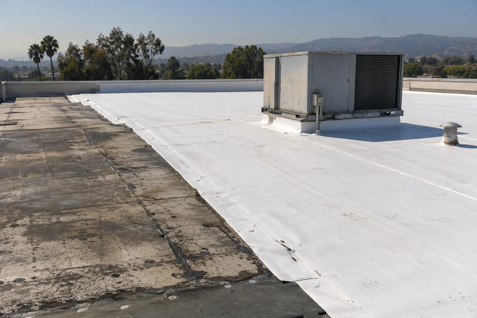 Commercial Roof Recover in Chula Vista, CA