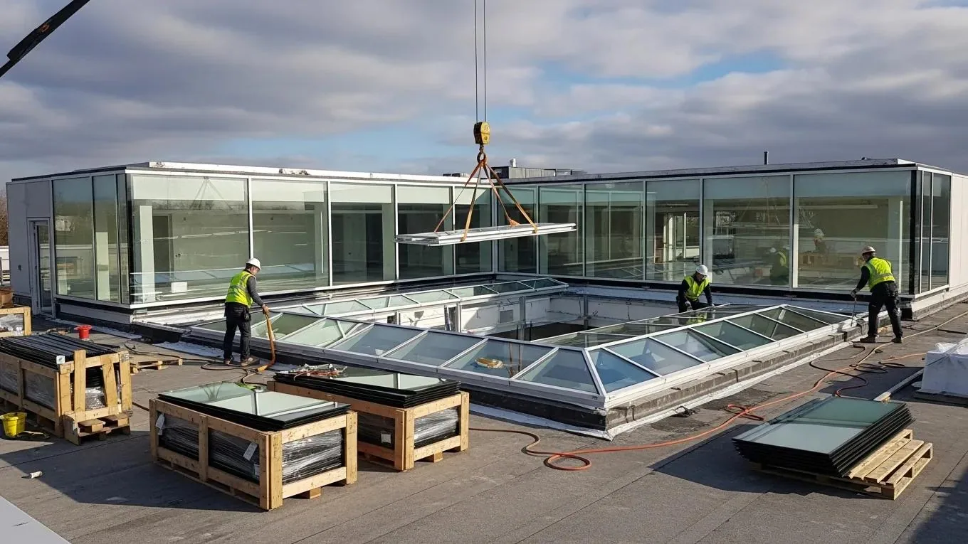 Commercial Skylight and Penetration Flashing in Chula Vista, CA